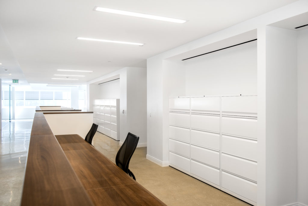 Four Point Design Build - Contemporary Executive Offices TENANT IMPROVEMENT